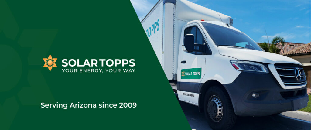 Solar Topps Truck Serving Arizona