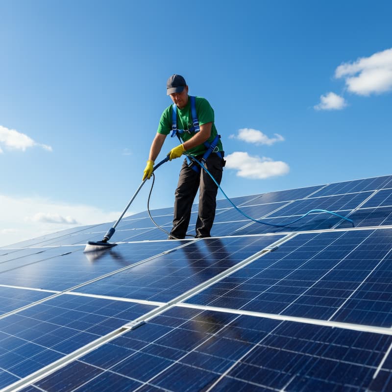 The Complete Guide to Cleaning Solar Panels