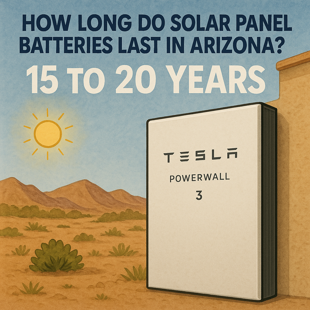 How Long do Solar Panel Batteries Last for AZ Residents?