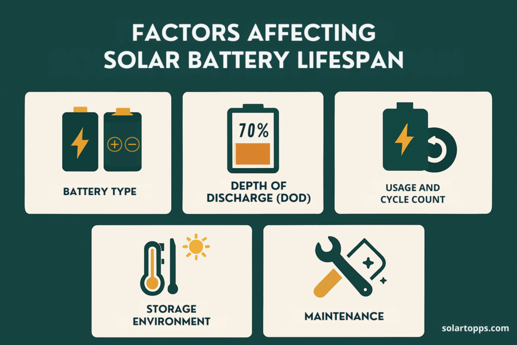 Factors Affecting Solar Battery Lifespan Factors Affecting Solar Battery Lifespan