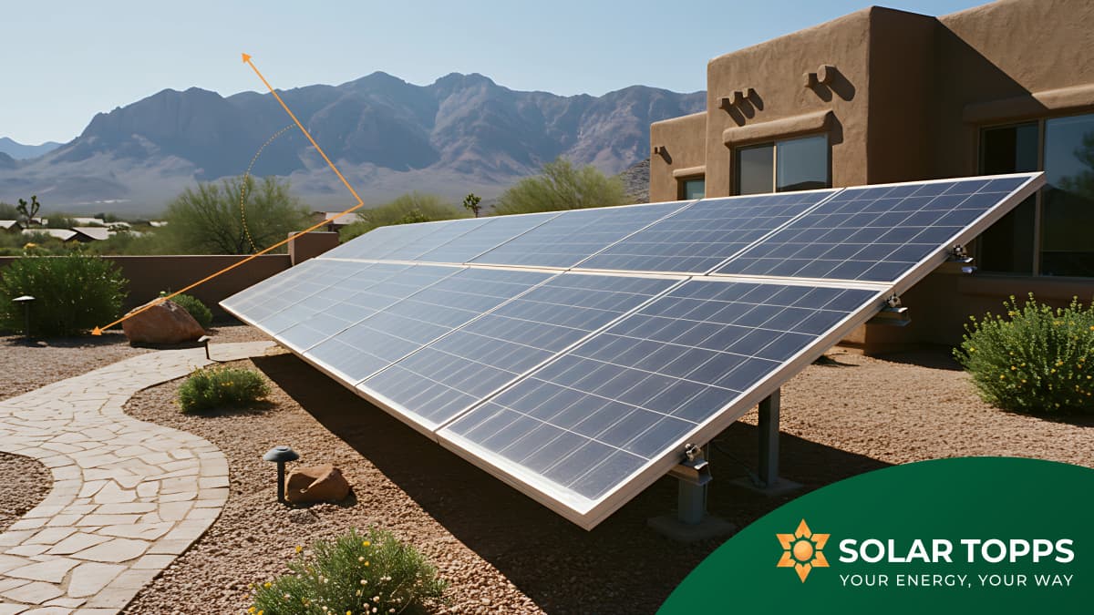 What is the Best Angle for Solar Panels in Arizona?