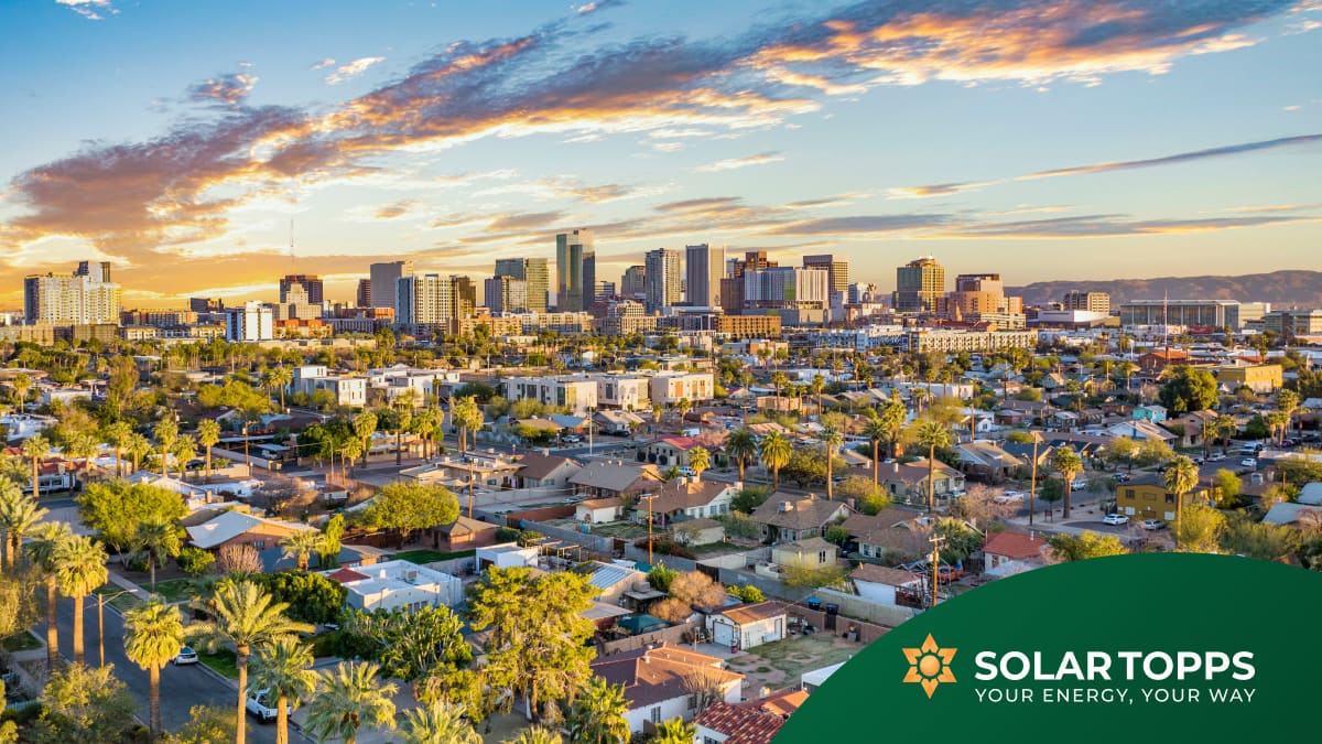 Phoenix West Valley Solar Service Area