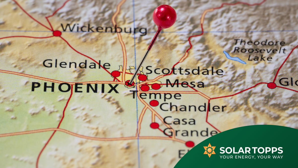 Solar Topps Service Areas: Comprehensive Solar Solutions Across Arizona