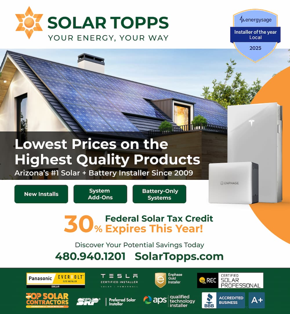 Solar Topps - Your Energy, Your Way in Arizona