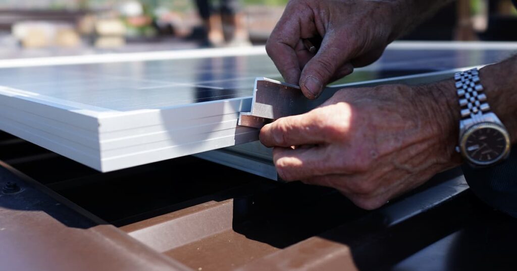 Engineer Implementing Solar Panels in Scottsdale