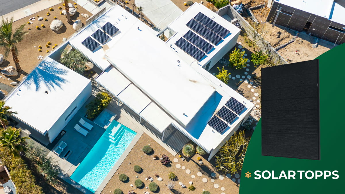Solar Panels on a South Mountain, AZ home