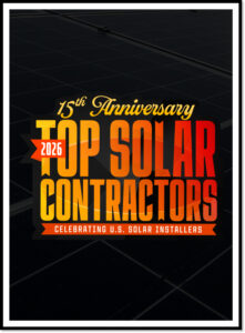 2026 – Top Solar Contractors